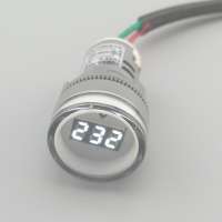 22MM TOMZN AC 60-500V LED Voltmeter voltage meter indicator pilot light white