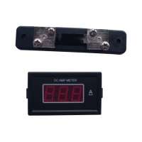 85 series digital 0-50A dc amp meter, ampere meter, Led digital display panel meter