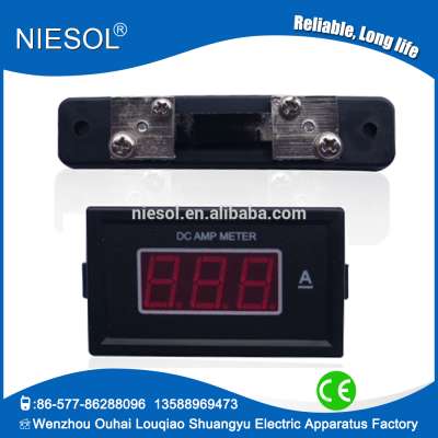 85 series Led digital 0-50A DC 12v amp panel meter