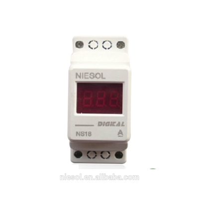 NS18-A din rail digital amp meter